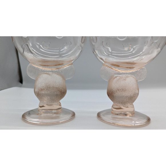 Vintage Rare Mickey Mouse Ice Cream Sundae Bowls cups Disney collectible - Picture 9 of 10